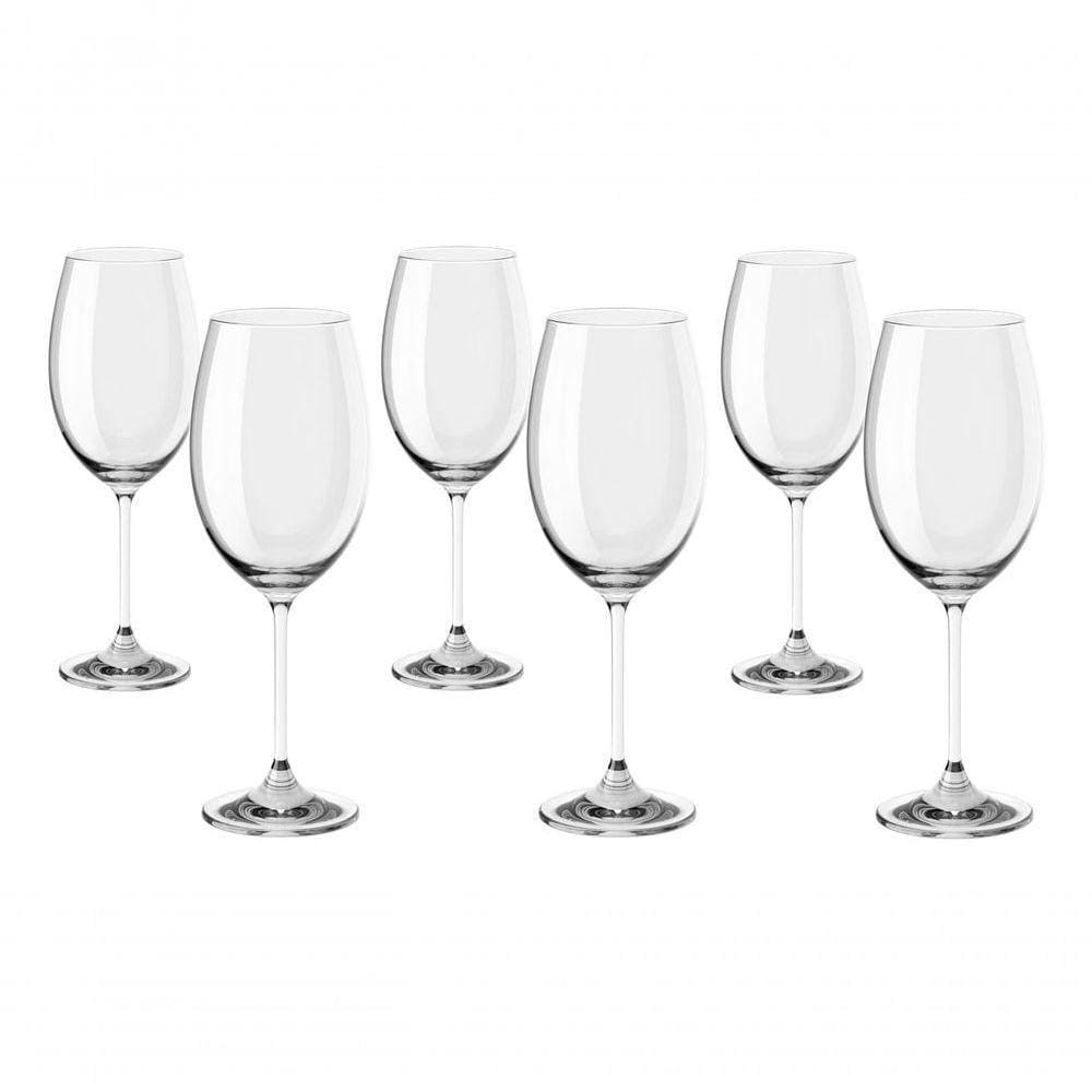 Taça Vinho Tinto Haus Concept 450ml E Resistentes Com Titânio Na Composição Linha Fizzy