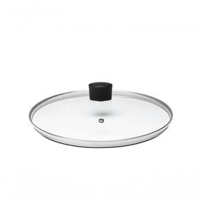 Tampa De Vidro - ø 28 Cm - Brinox 28 Cm Preto Brinox
