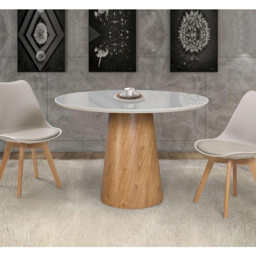 Mesa De Jantar Cone 90cm Dâmetro