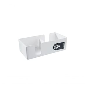 Mini Organizador Casual 12,3 X 6 X 3,8 Cm Branco Coza