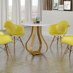 Mesa Alice Gourmet Cor Branco