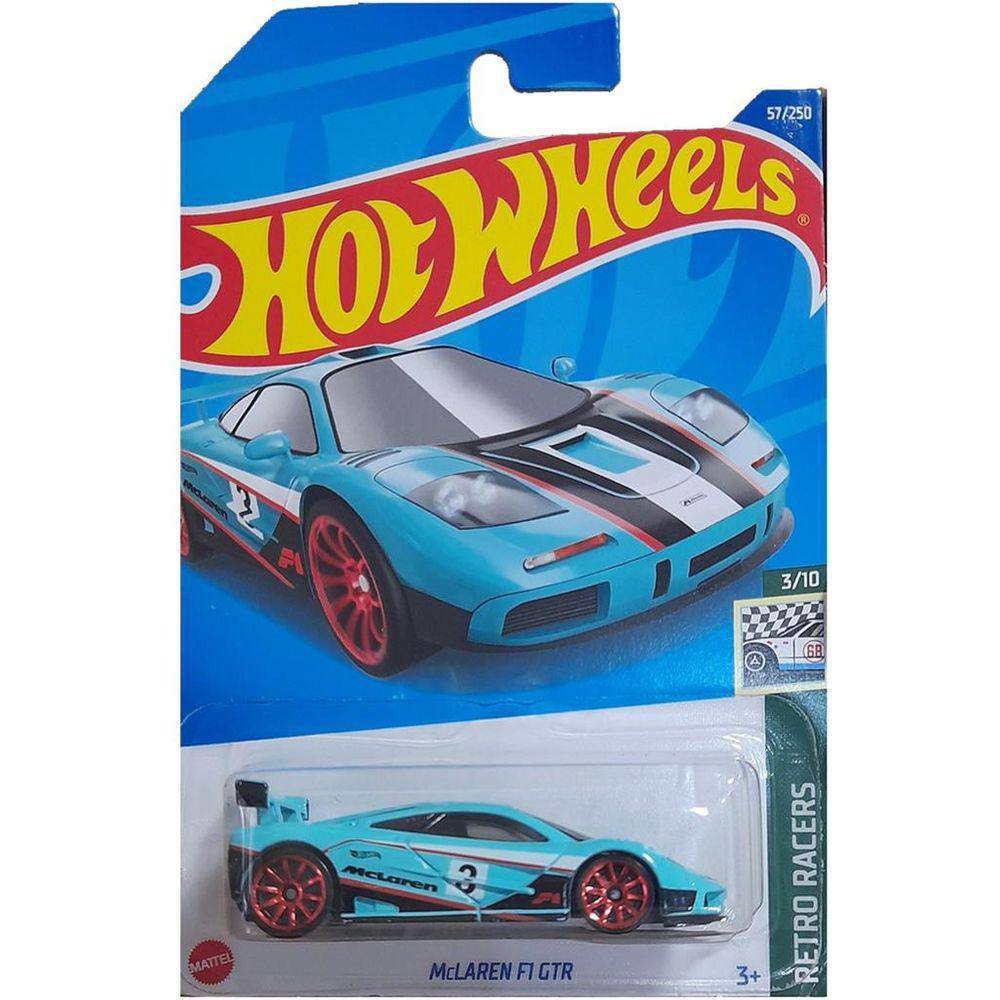 Hot Wheels McLaren F1 grt Carro Corrida Colecionável Mattel em