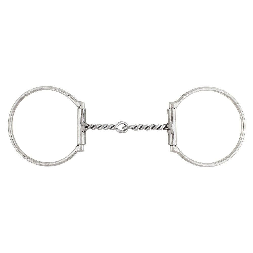 Bridão D Inox Bocal Torcido para Cavalo Bronc-Steel 25937