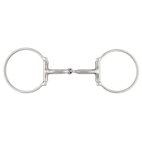 Bridão D Inox para Cavalo Bocal Liso 12mm Bronc-Steel 25933