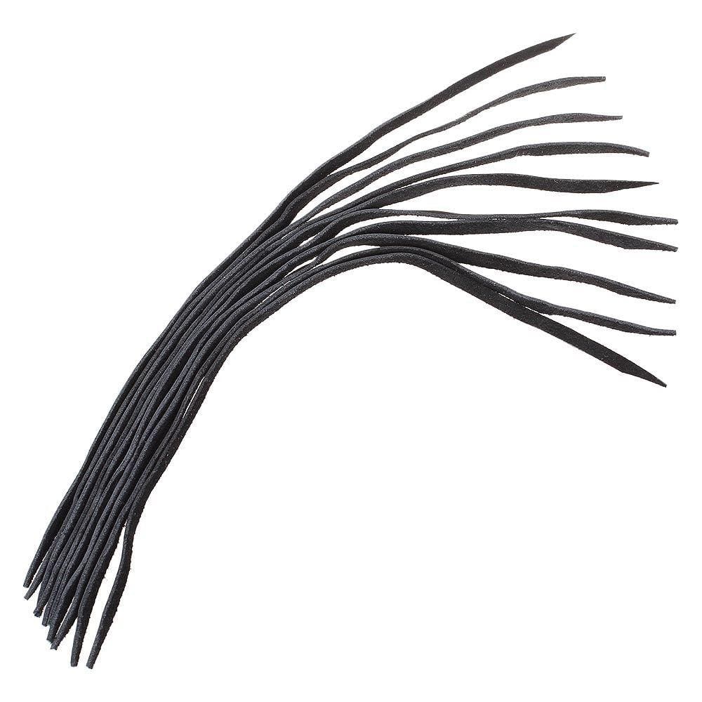 Kit Com 10 Tentos de Couro Nobuck Preto Bronc-Steel 23669