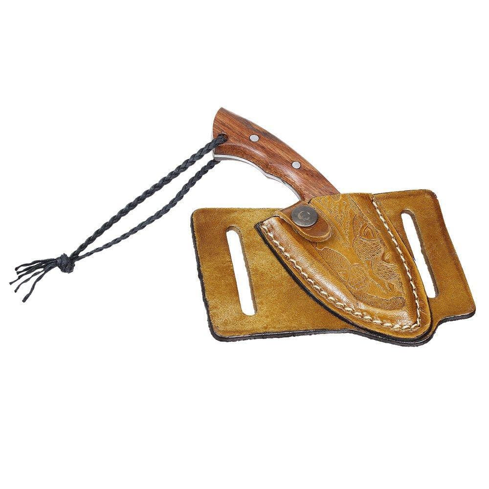 Mini Faca Campeira Inox com Bainha Old West 31199