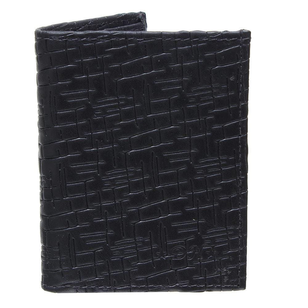 Carteira Masculina em Couro Preto DH Couros 32268