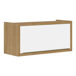 Armário Aéreo Refrigerador 80cm Paola Carvalho Branco Aramóveis