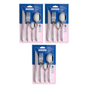 Kit 48 Peças Faqueiro Jogo de Talheres Inox Laguna Tramontina