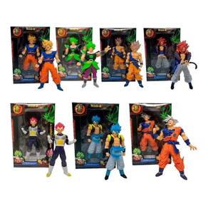 Kit Boneco Dragon Ball Z Action figure Goku, Cell, Goku Black