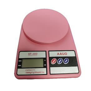Balança Digital De Precisão Cozinha 10 Kg Dieta E Nutrição Rosa