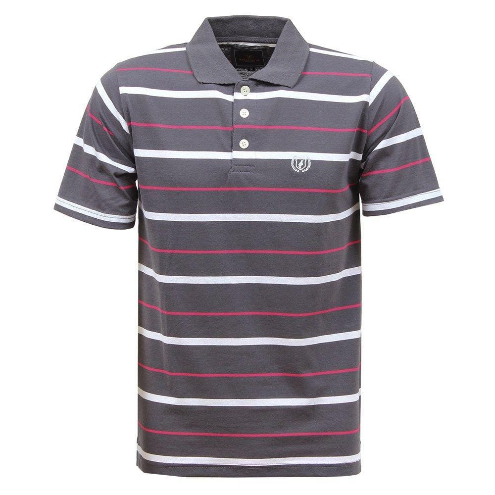Camisa Masculina Gola Polo Cinza Dock`s 33041