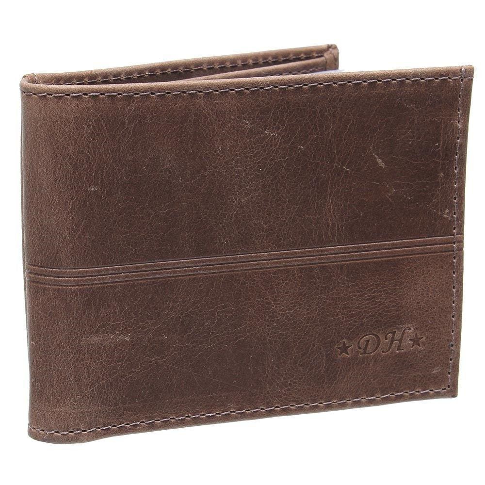 Carteira Masculina em Couro Marrom DH Couros 32277