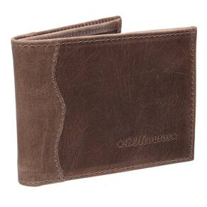 Carteira Masculina em Couro Marrom DH Couros 32254