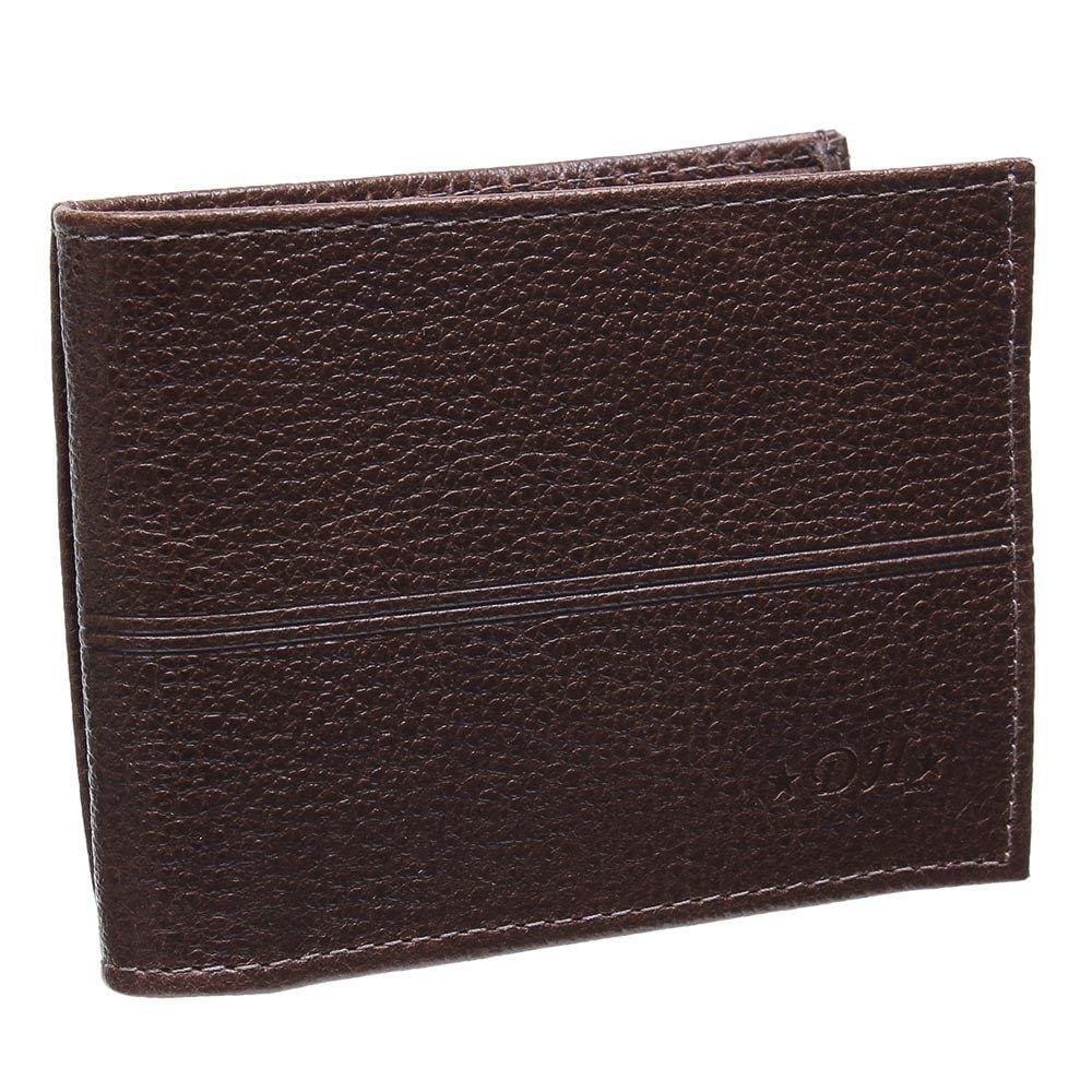 Carteira Masculina em Couro Marrom DH Couros 32278