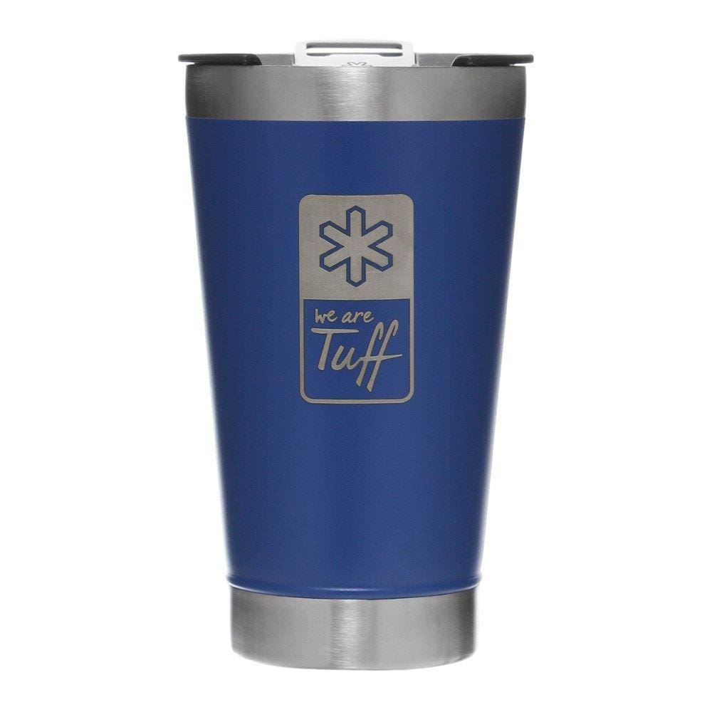 Copo Térmico de Alumínio Azul Royal com Abridor 473ml Tuff 31044