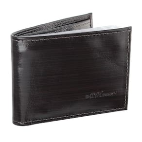 Carteira Masculina de Couro Café com Porta Moedas DH Couros 28607