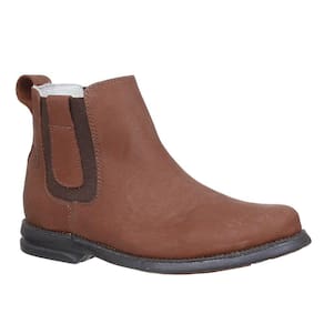 Botina Masculina com Bico Redondo Marrom Cow Way 33088