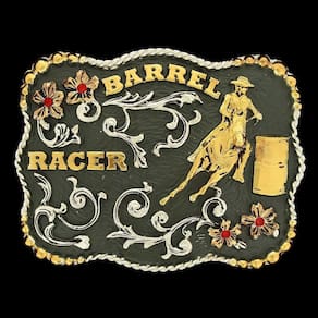 Fivela Master Premium Barrel Racer com Strass 9714