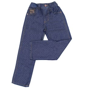 Calça Infantil Masculina Tradicional Azul Dock`s 33031