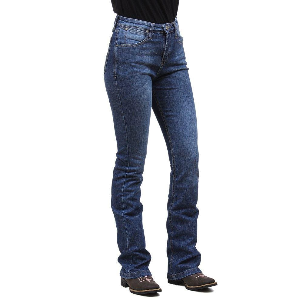 Calça Jeans Flare Feminina com Elastano Wrangler  26332