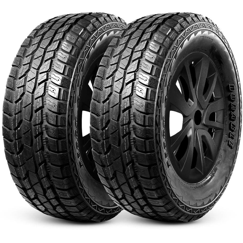 Kit 2 Pneu Durable Aro 16 245/70r16 107t Tl Rebok A/t