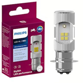 Lâmpada Led Moto Luz Branca Nítida De 6500k 12v 2w Philips