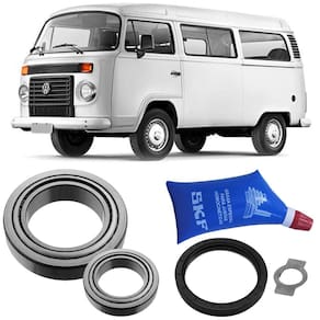Kit Rolamento Roda Kombi 82 A 2013 Dianteiro Sem Abs