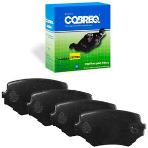 Kit Pastilha Freio Traker 2001-2009 Dianteira Akebono Cobreq