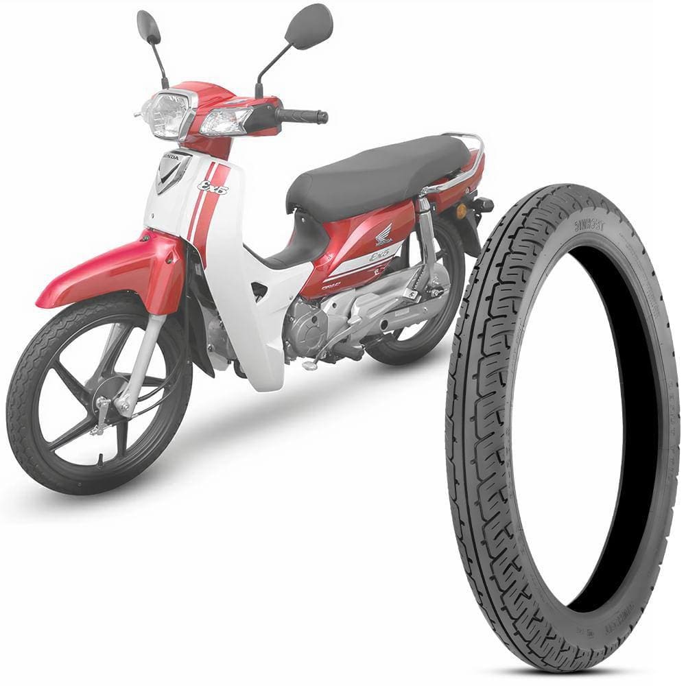 Pneu Moto Honda C100 Dream 2.75-17 59p Dianteiro City Turbo