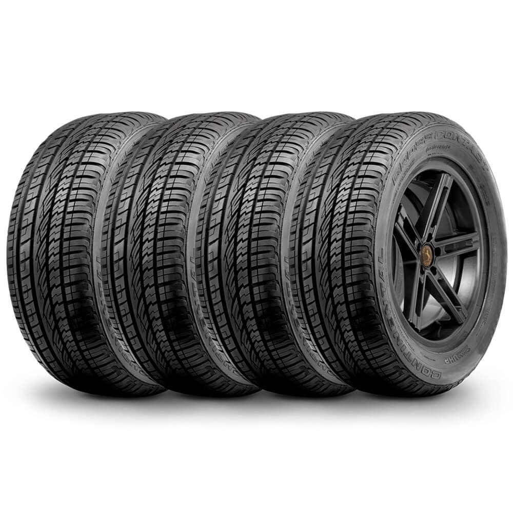Kit 4 Pneu Continental 295/35r21 107y Xl Fr Crosscontact Uhp Mo