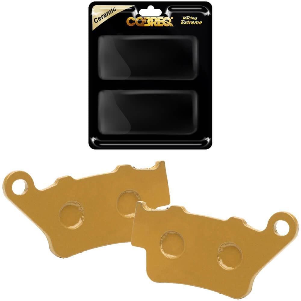 Pastilha Freio Moto Yamaha Aprilia 2001-2018 Traseira Cobreq