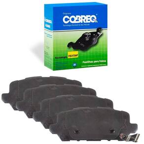 Kit Pastilha Freio Honda Accord Hr-v 2013 A 2018 Traseira