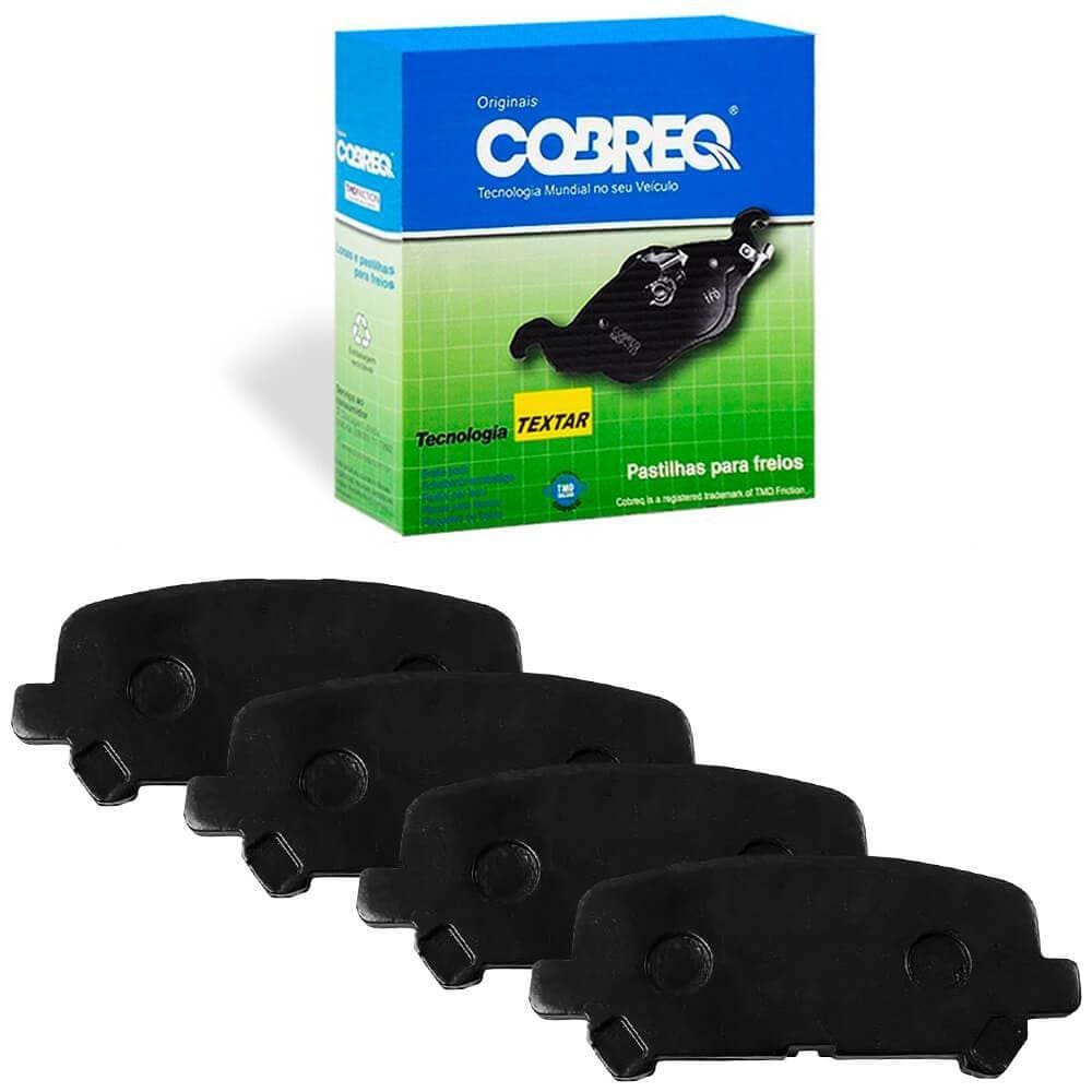 Kit Pastilha Freio Trailblazer 2013 A 2018 Traseira Cobreq