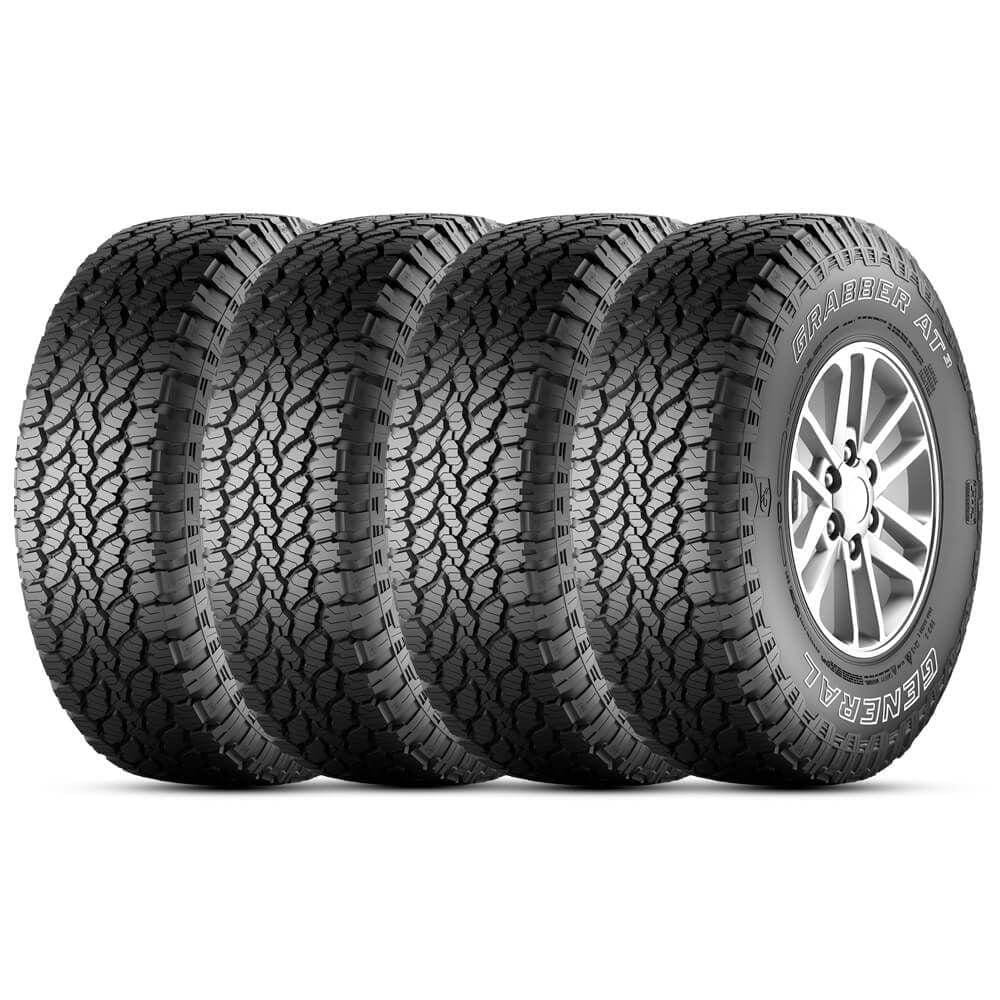 Kit 4 Pneu Continental 275/45r20 110v Xi Fr Grabber At3
