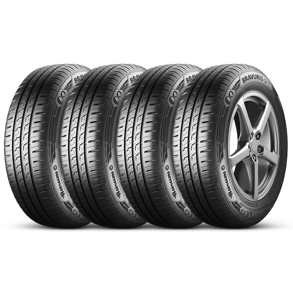 Kit 4 Pneu Barum By Continental 185/65r14 86h Bravuris 5hm