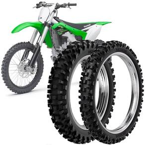 2 Pneu Moto Crf 250 Rinaldi 100/90-19 57m 80/100-21 51m Rw33