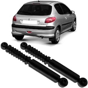2 Amortecedor Peugeot 206 99/10 Traseiro Le Ld 341249 Kayaba