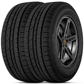 Kit 2 Pneu Continental 255/60r18 112t Xl Crosscontact Lx