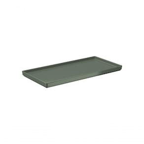 Bandeja Para Banheiro Plástico Cor Verde Amazon Linha Flora Coza Verde Amazon