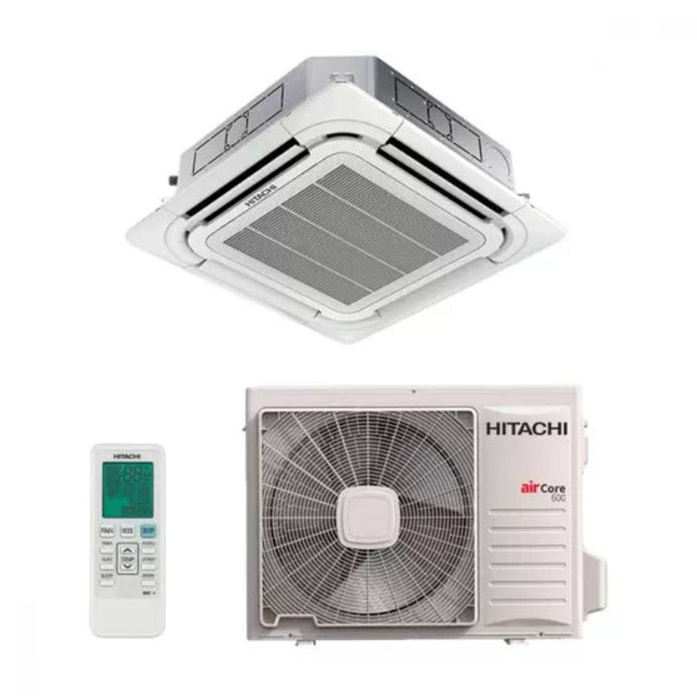 Ar Condicionado Inverter Cassete 4 Vias Air Core 24.000 Btus Quente e Frio 220v Cobre