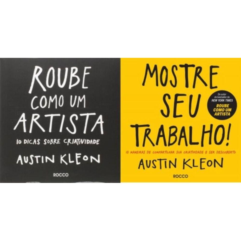 Kit Roube como um Artista + Mostre Seu Trabalho (Austin Kleon)