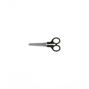 Tesoura Escolar Preta Tesouras Brinox 4 1/2" 11,5 Cm Preto Brinox