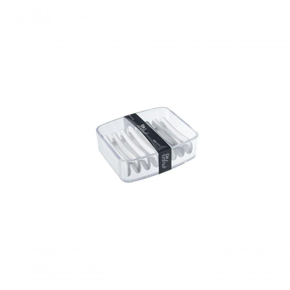Saboneteira Splash - Coza 9,2 X 8 X 3 Cm Cristal Coza