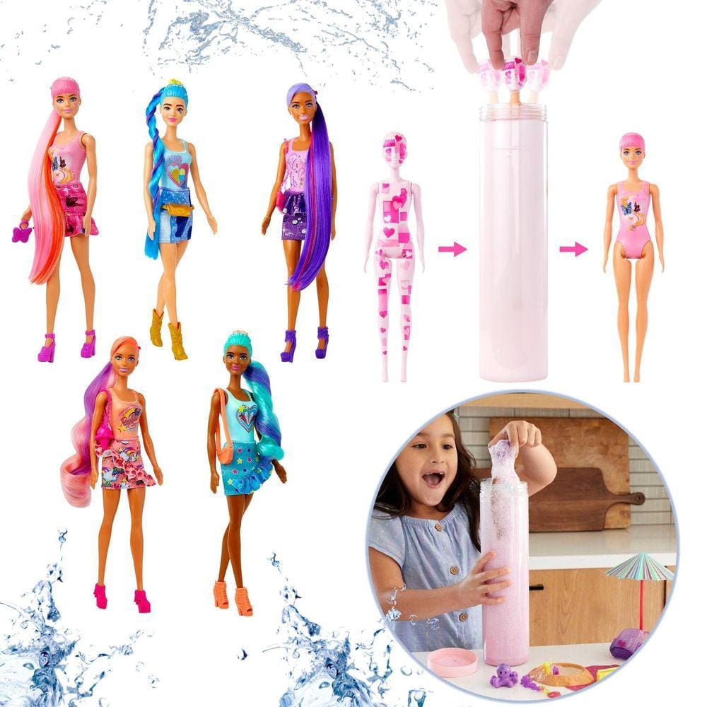 Barbie Color Reveal - Sereia Arco Iris