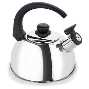 Chaleira em inox com apito fogão indução Forma La Bella 2L
