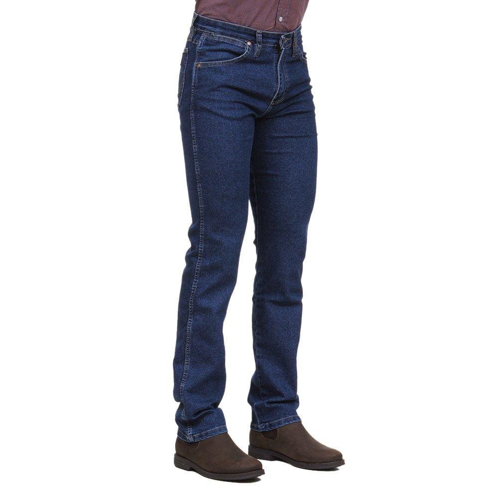 Calça Jeans Masculina Cowboy Cut Azul com Elastano Wrangler 32663