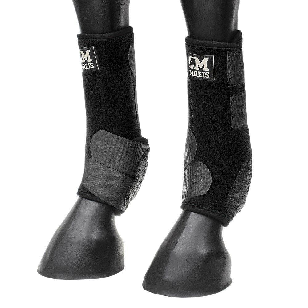 Splint Boot para Cavalo em Neoprene Preta M Reis 31656