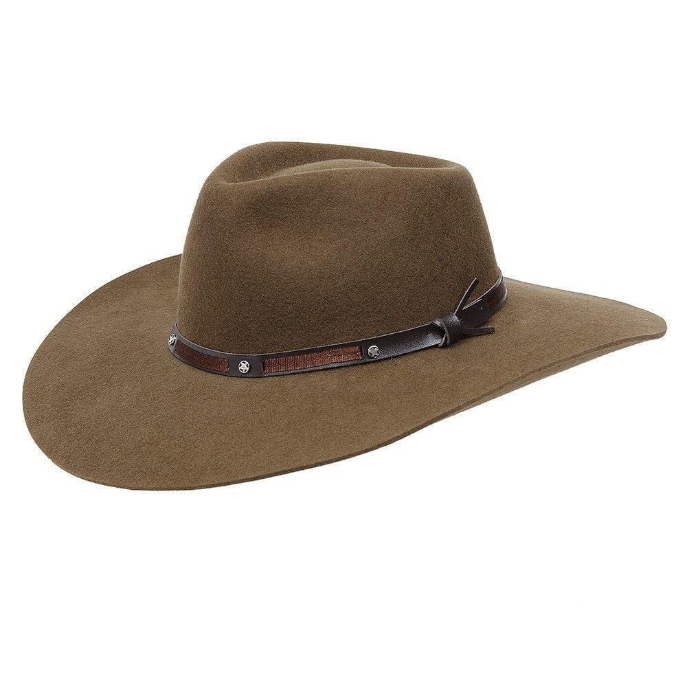 Chapéu de Feltro 5X Campo Pralana Marrom 27011