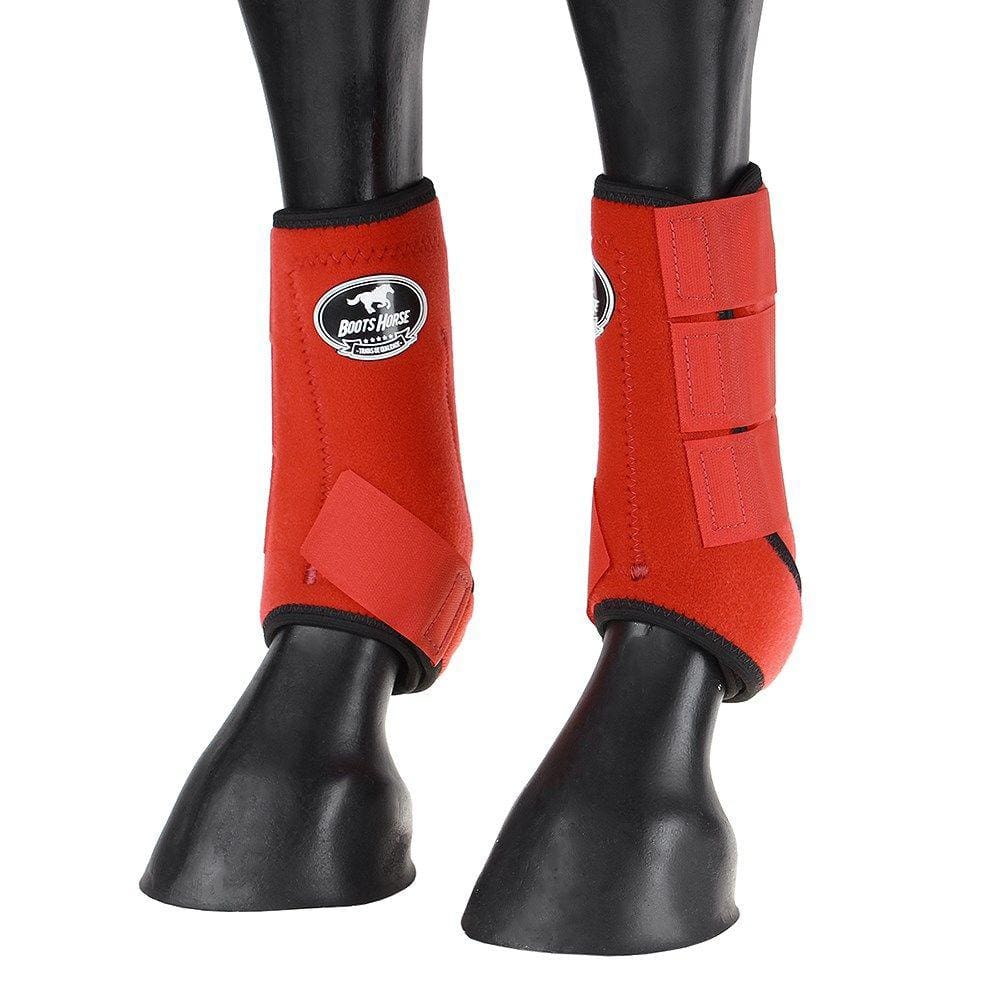 Splint Boot Vermelho Boots Horse para Cavalo 25755